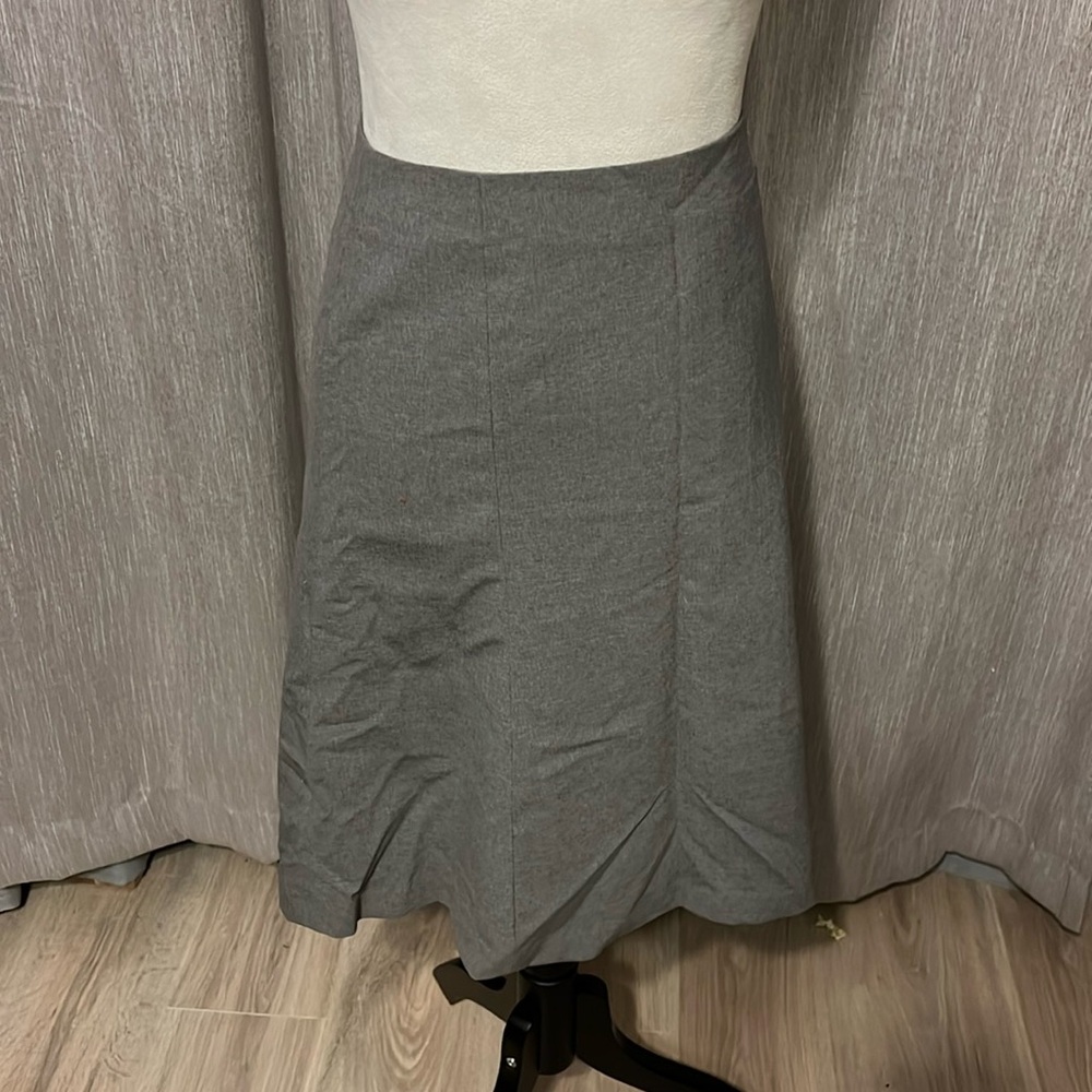 A line Gap lined wool skirt